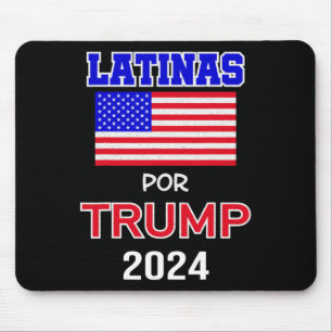For Trump 2024 Pro Trump Gift - Latinas Por Trump Mouse Pad