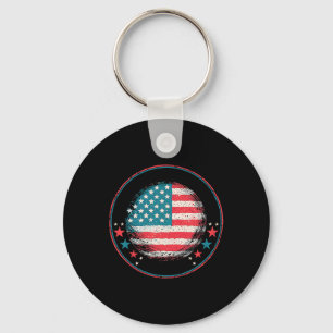 For Trump 2024 Usa Flag1 Keychain