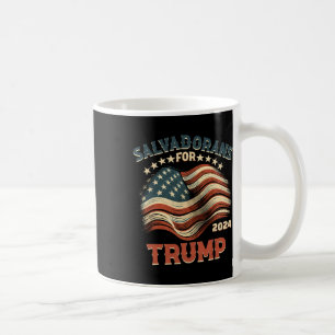 For Trump 2024 Usa Flag Coffee Mug