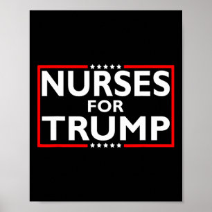 For Trump President Election 2024 Poster