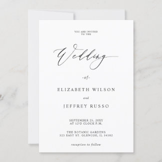 For Vellum Overlay Spring Blush Floral Wedding Invitation