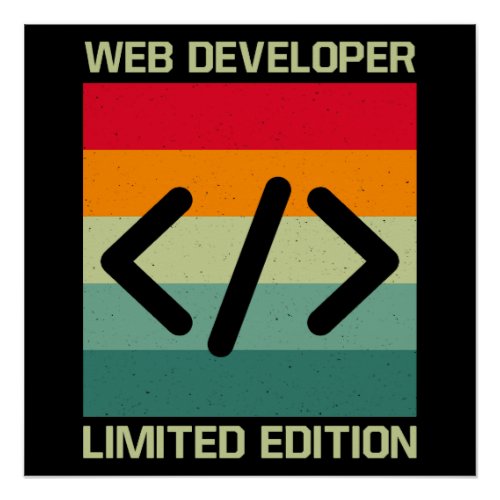 For Web Developers Poster