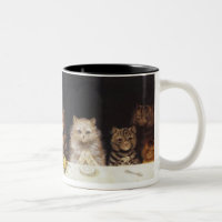 For what we are about to receive -Louis Wain mug
