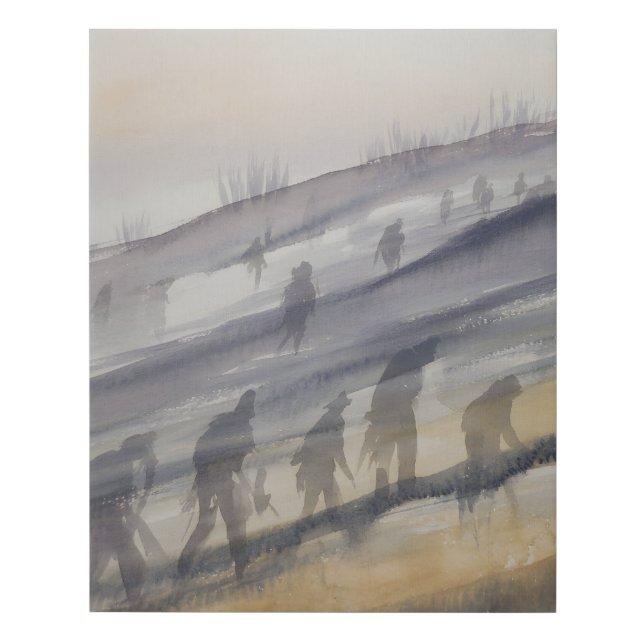 For Whom the Bell Tolls Faux Canvas Print (Front)