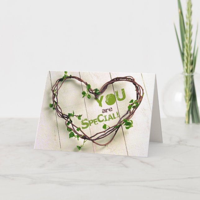 For Wife on Valentine's Day Custom Holiday Card (Front)