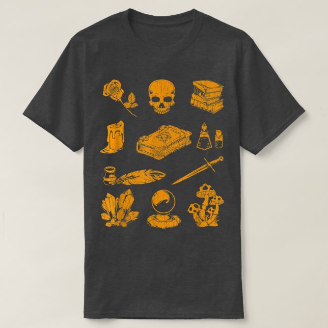 For Witches  Aesthetic Witchcore 848  T-Shirt (Design Front)