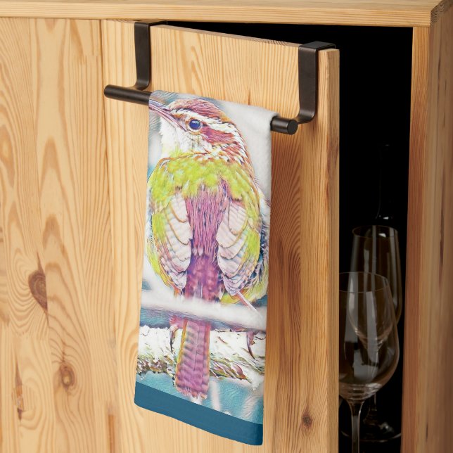 For Wren I'm Cooking Kitchen Towel (Thirds Fold)