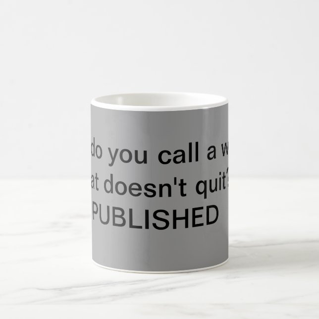 For Writers Only Mug (Center)