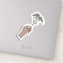 "For You" Aesthetic Flower Illustration