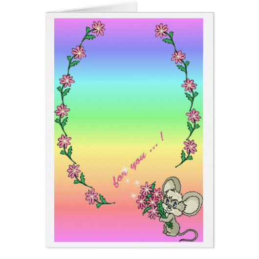 For you greeting card (Front)