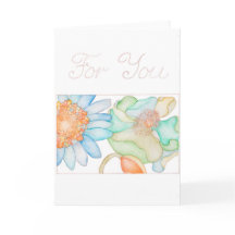 For You greeting card