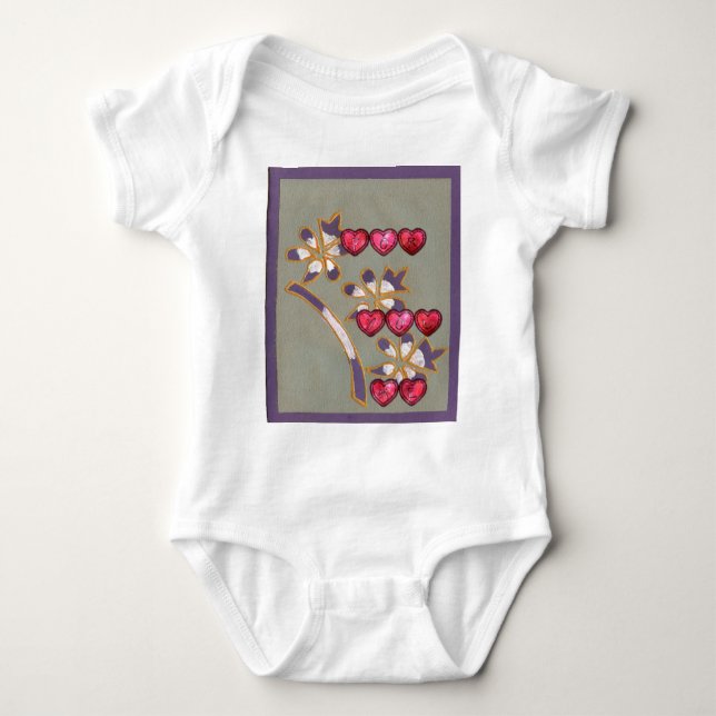 For you me.jpg baby bodysuit (Front)