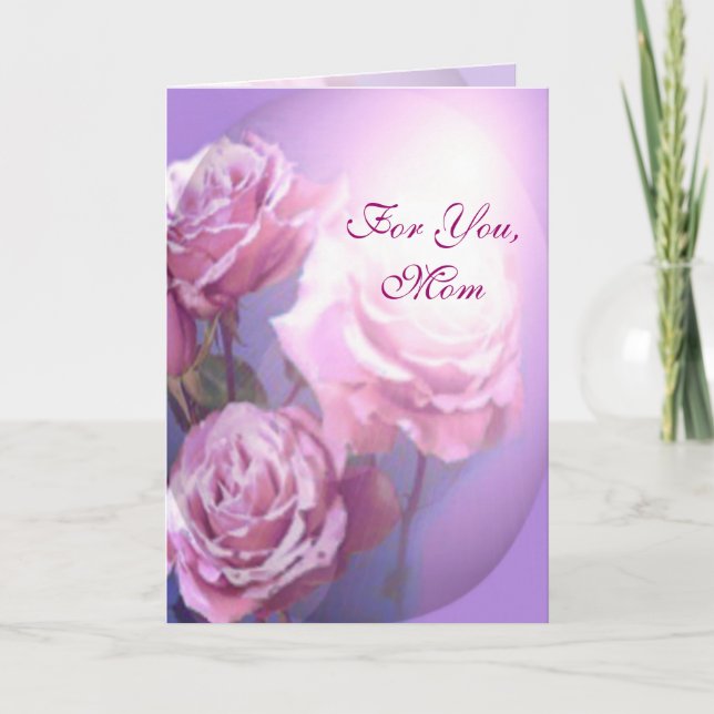 For You Mom Card (Front)