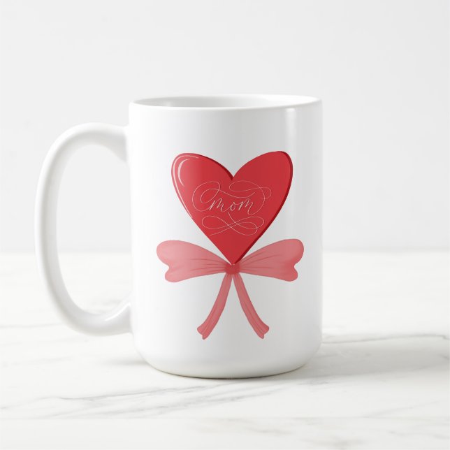 For you Mom - Mom Love Coffee Mug (Left)