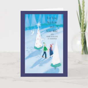 For You, Nephew and Your Wife Holiday Card