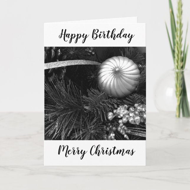 FOR *YOUR BIRTHDAY* AT ***CHRISTMAS** U R SPECIAL HOLIDAY CARD (Front)