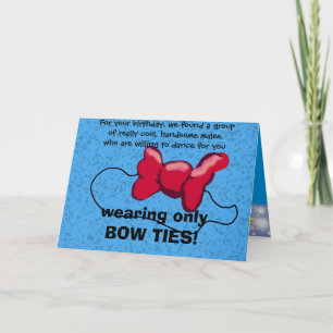 For your birthday, we found a group of really cool card