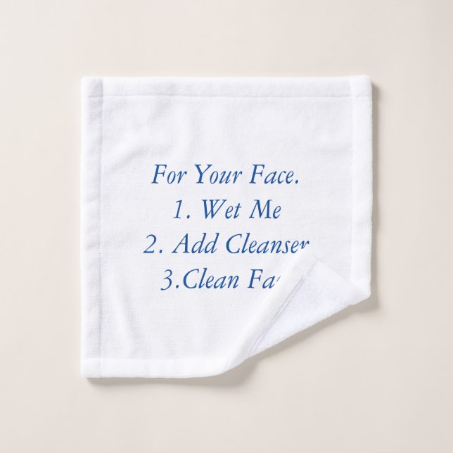 For Your Face Washcloth  (Wash Cloth)
