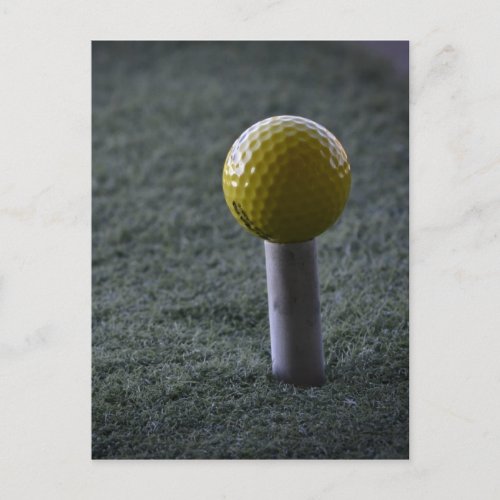 For your favorite Golfer Postcard