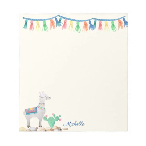 For Your Momma Lama Add Name Mothers Day Gift Notepad