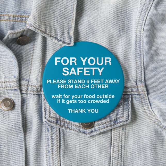 For Your Safety Button (In Situ)