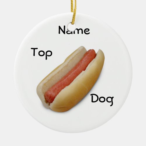 FOR YOUR TOP DOG ORNAMENT