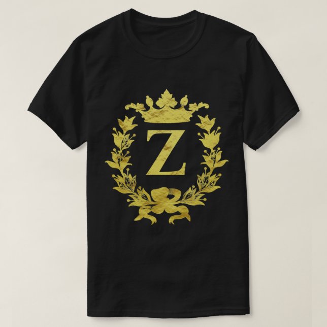 For Zachary, Zoe, Zoey. The letter Z monogram, alp T-Shirt (Design Front)