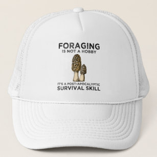 Morel Hunting Hats \u0026 Caps | Zazzle