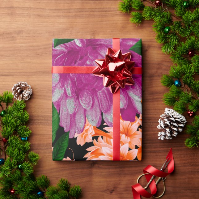 Foral Wrapping Paper (Holiday Gift)