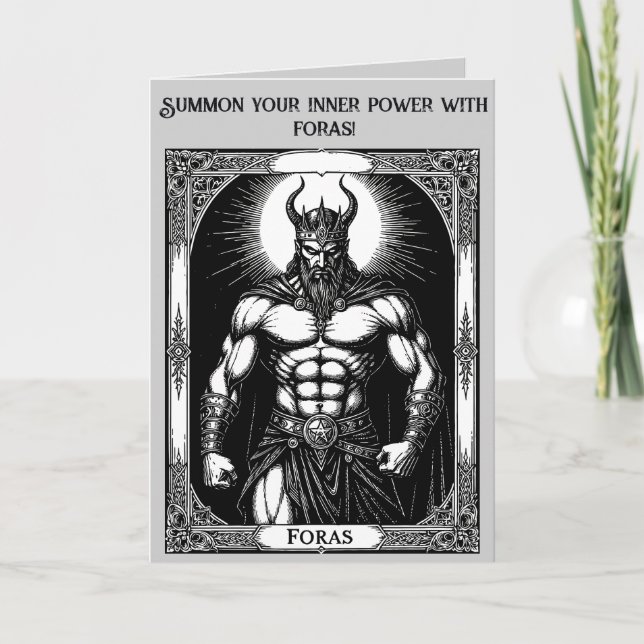 Foras The Arcane President Awakens Card (Front)
