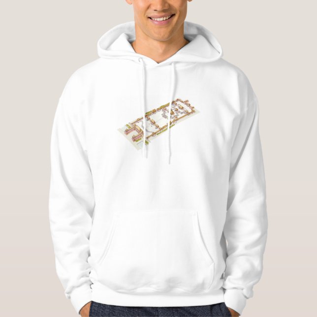 Forbbiden City Beijing. Detail Hoodie (Front)