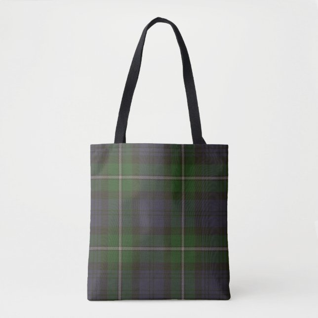 Forbes Clan Tartan Tote Bag (Front)