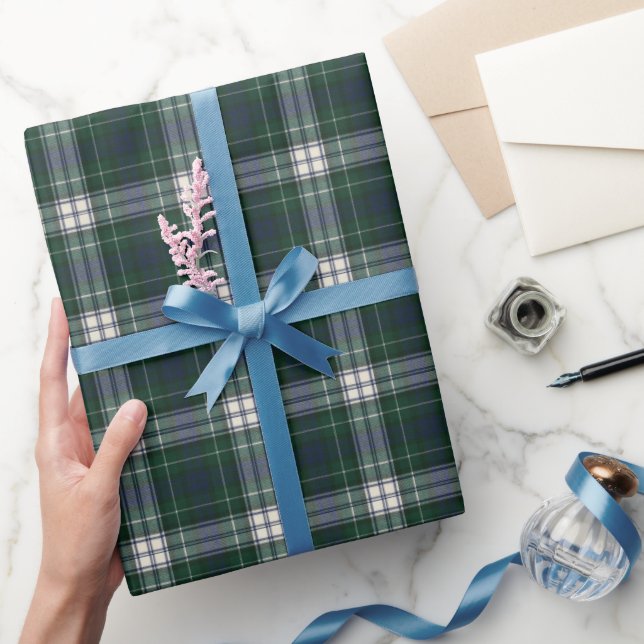 Forbes Dress Modern Original Scottish Tartan  Wrapping Paper (Gifting)