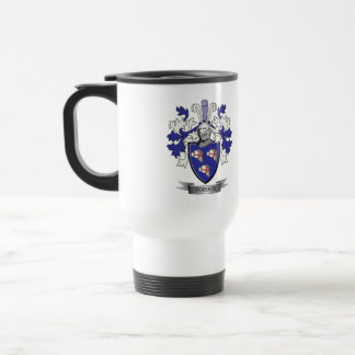 Forbes Family Crest Coat of Arms Travel Mug