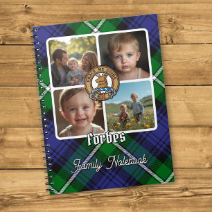 Forbes Family Photo Collage Notebook