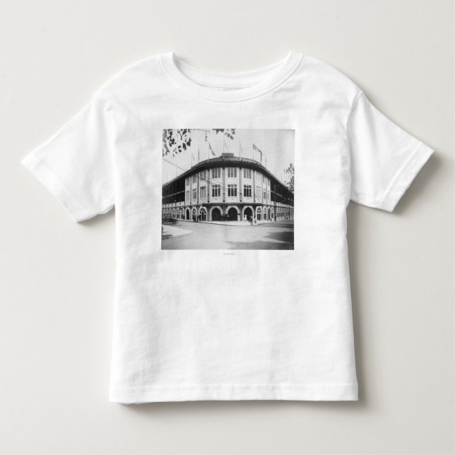 Forbes Field Stadium Pittsburgh Baseball Toddler T-shirt (Front)