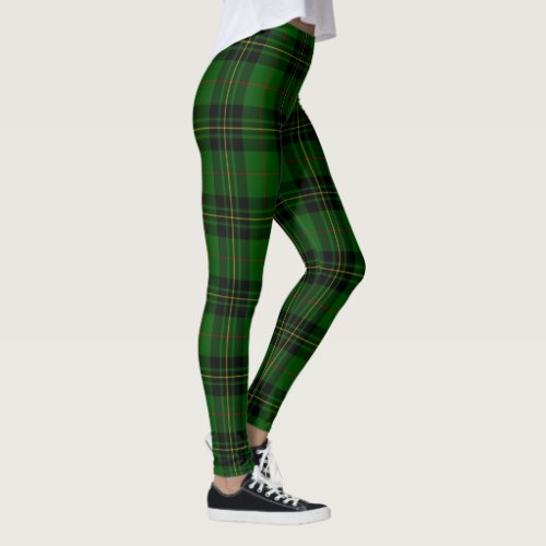 Forbes Green Tartan Leggings