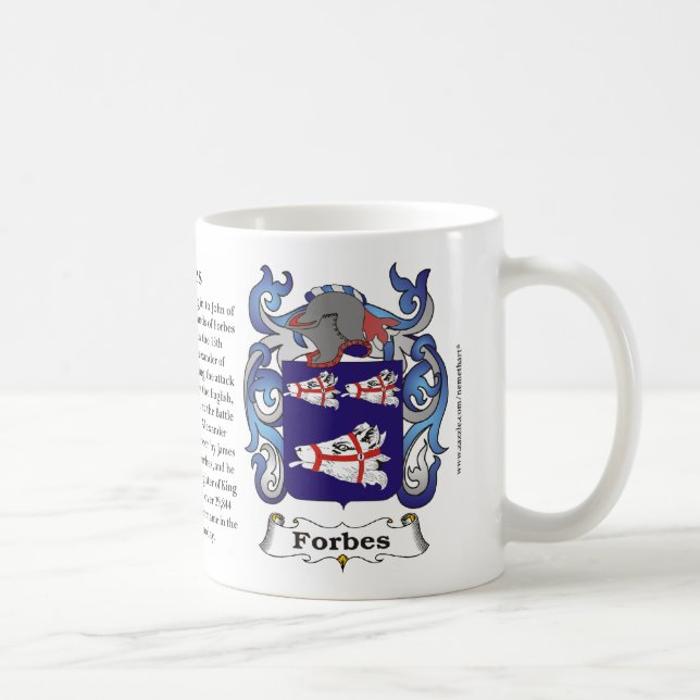 Forbes, History, Meaning and the Crest Mug (Right)