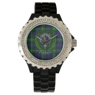 Forbes Scottish Clan Tartan & Crest Watch