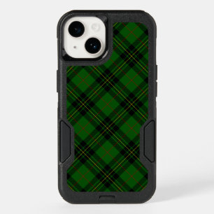 Forbes tartan green black plaid OtterBox iPhone 14 case