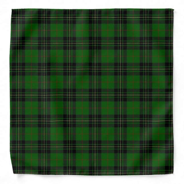Forbes Tartan Plaid Bandana (Front)