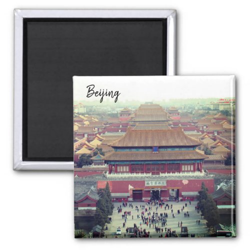 forbidden city beijing magnet