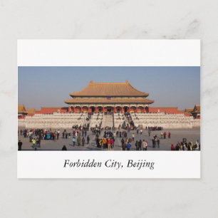 Forbidden City, Beijing Postcard