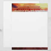 Forbidden City Letterhead (Front/Back)