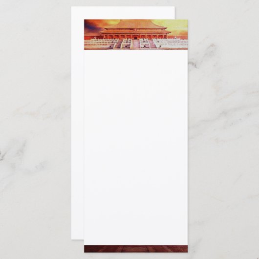 Forbidden City Rack Card (Front/Back)
