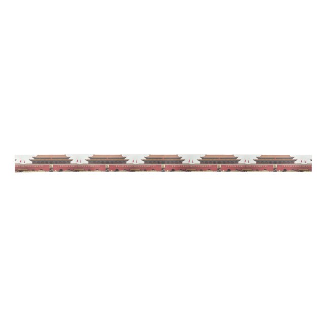 Forbidden City Southern Gate Satin Ribbon (Front)
