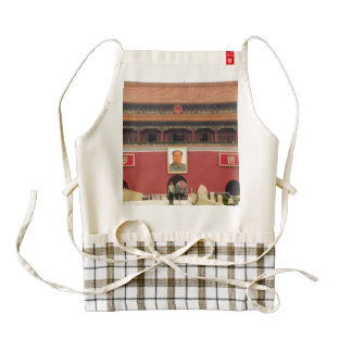 Forbidden City Southern Gate Zazzle HEART Apron