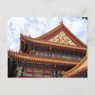 Forbidden City Temple Postcard