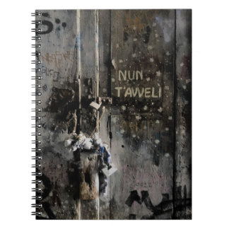 Forbidden Doorway in Naples Italy Notebook