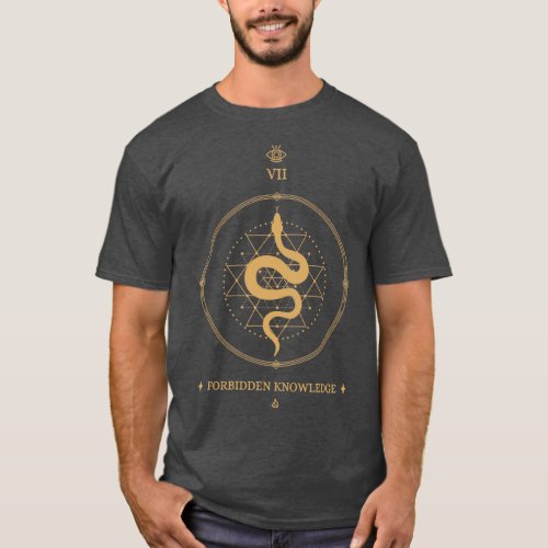Forbidden Knowledge Snake T_Shirt